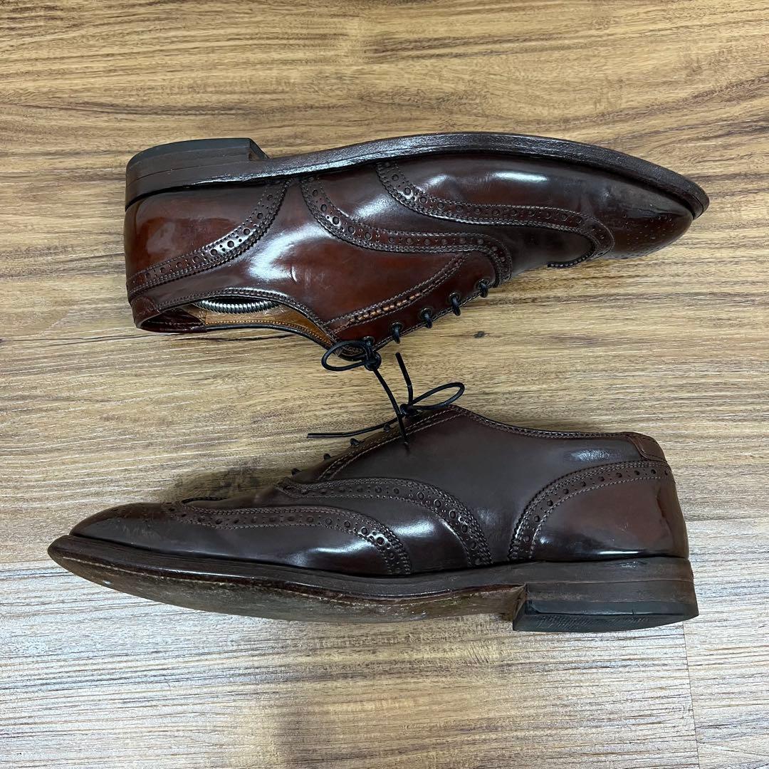 ブルックスブラザーズ　ALDEN シェルコードバン　ウイングチップ　9 1/2
