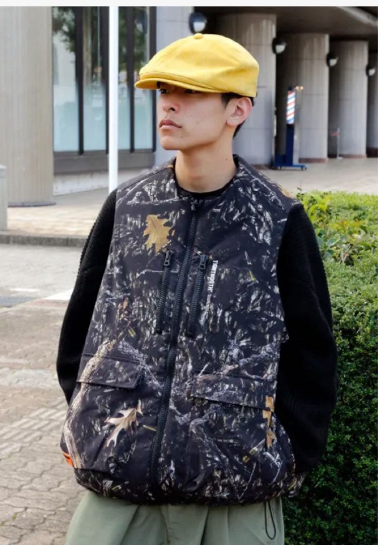 TBPR BULLET CAMO REVERSIBLE VEST 新品 XL
