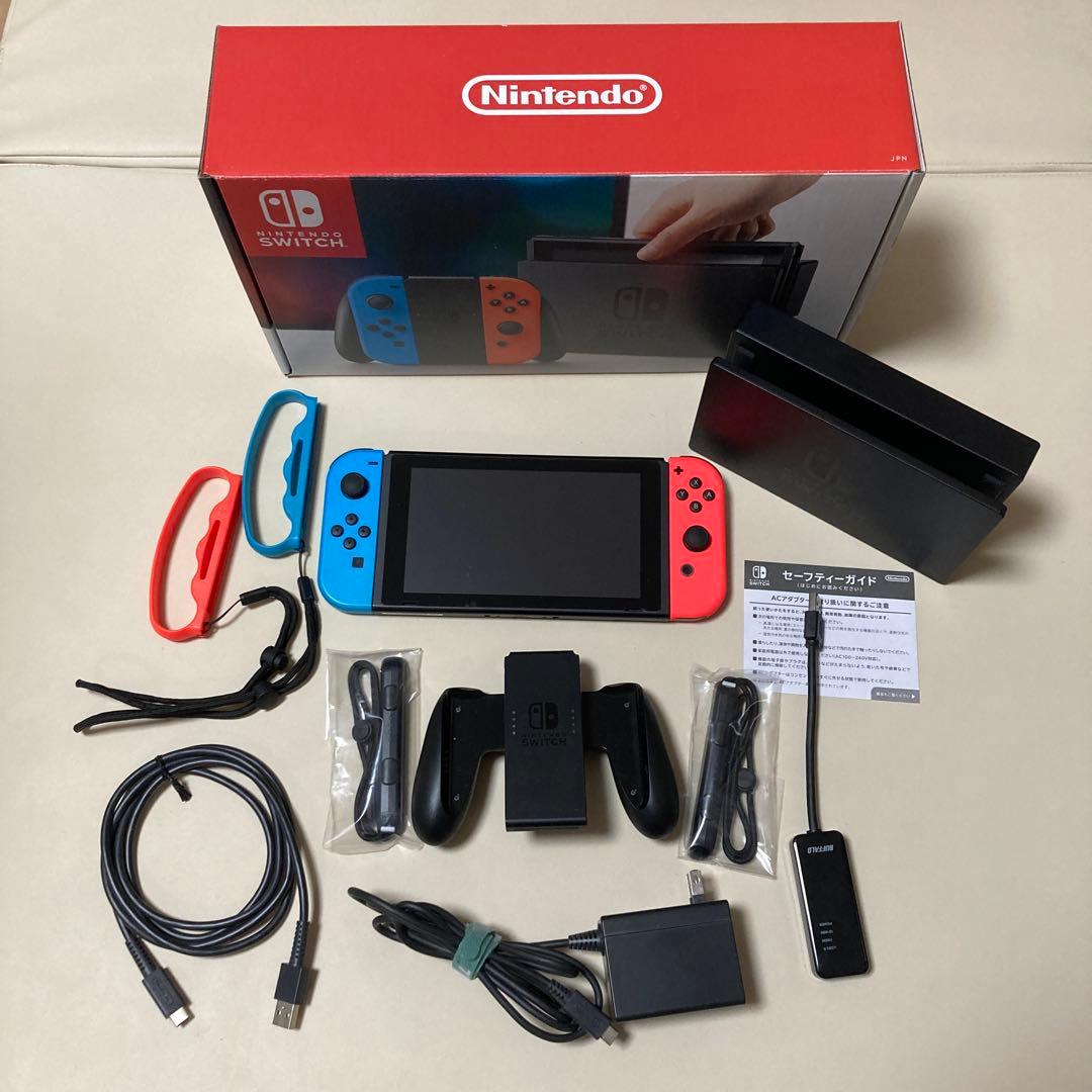 Nintendo Switch 本体 修理済 付属品完備 SD128GB