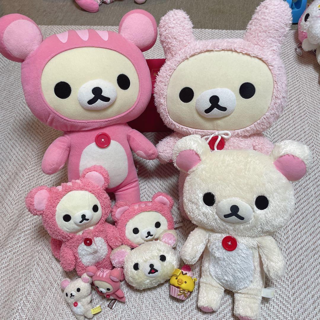 コリラックマ　ぬいぐるみ8点セット