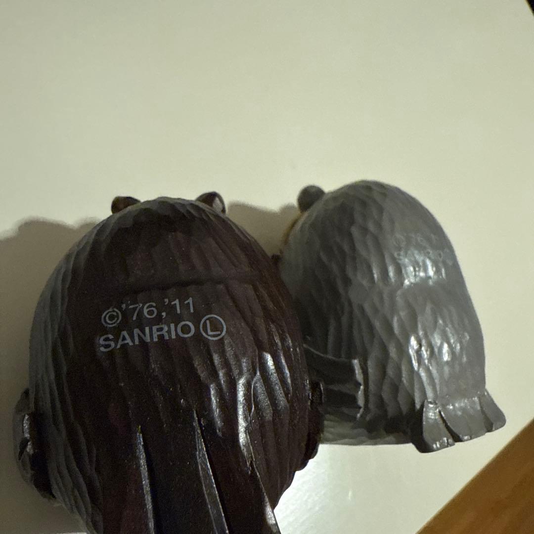 ハローキティ　木彫り　置物