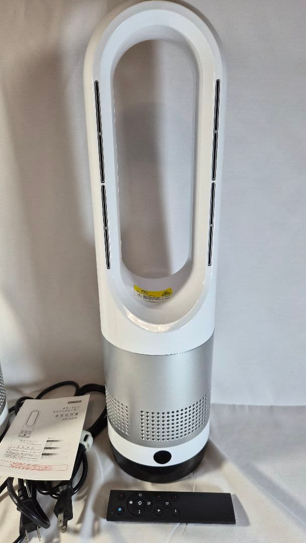 【冷暖両用＆羽根なし】 扇風機 タワーファン ファンヒーター 2台セット