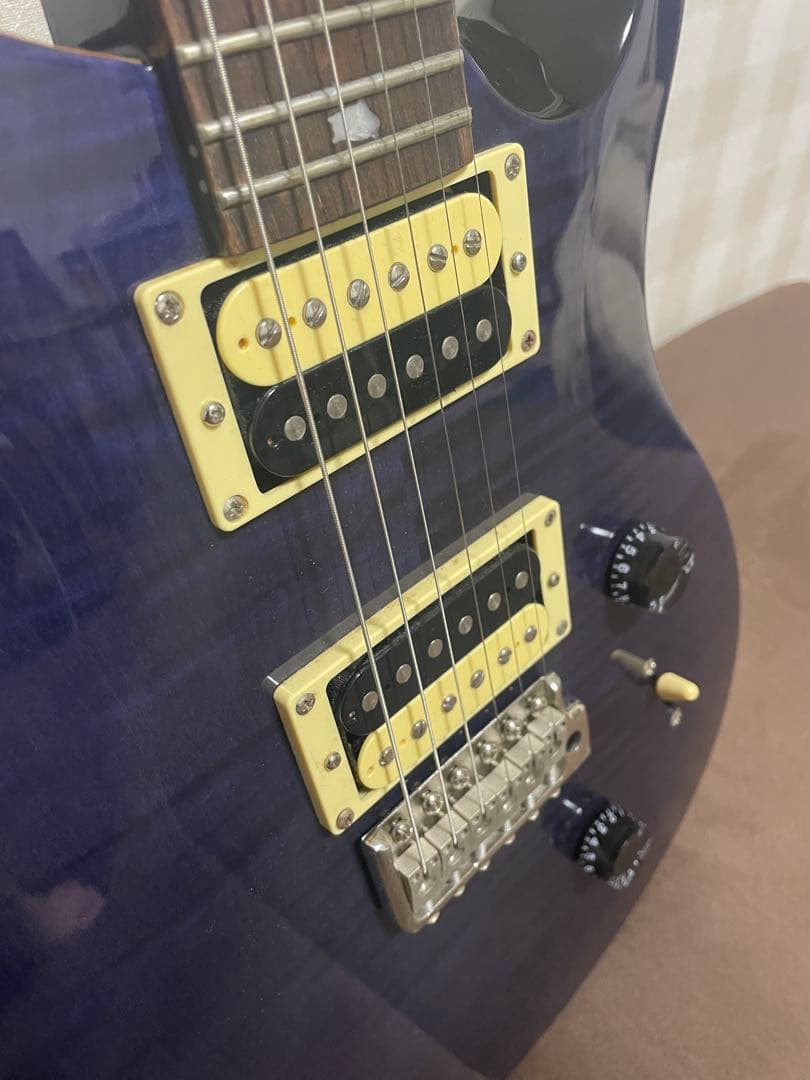 PRS SE Custom 24 ダークブルー エレキギター