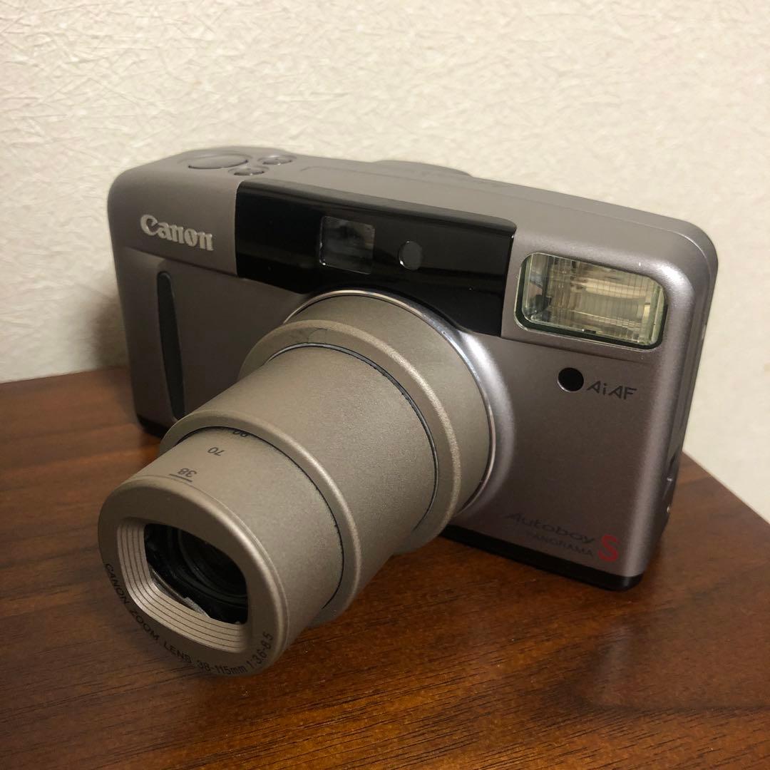 美品 Canon Autoboy S PANORAMA フィルムカメラ