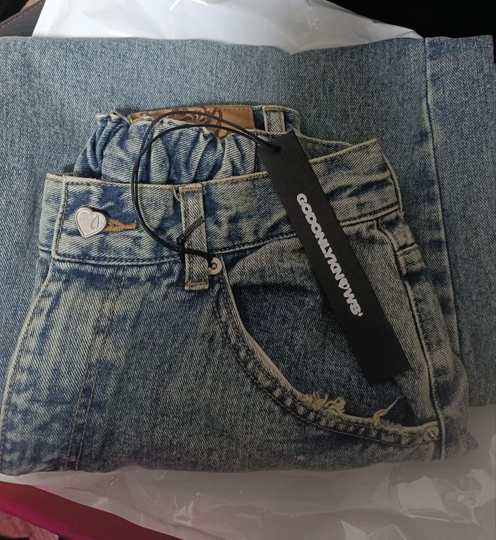 GOD ONLY KNOWS DENIM PANTS Sサイズ