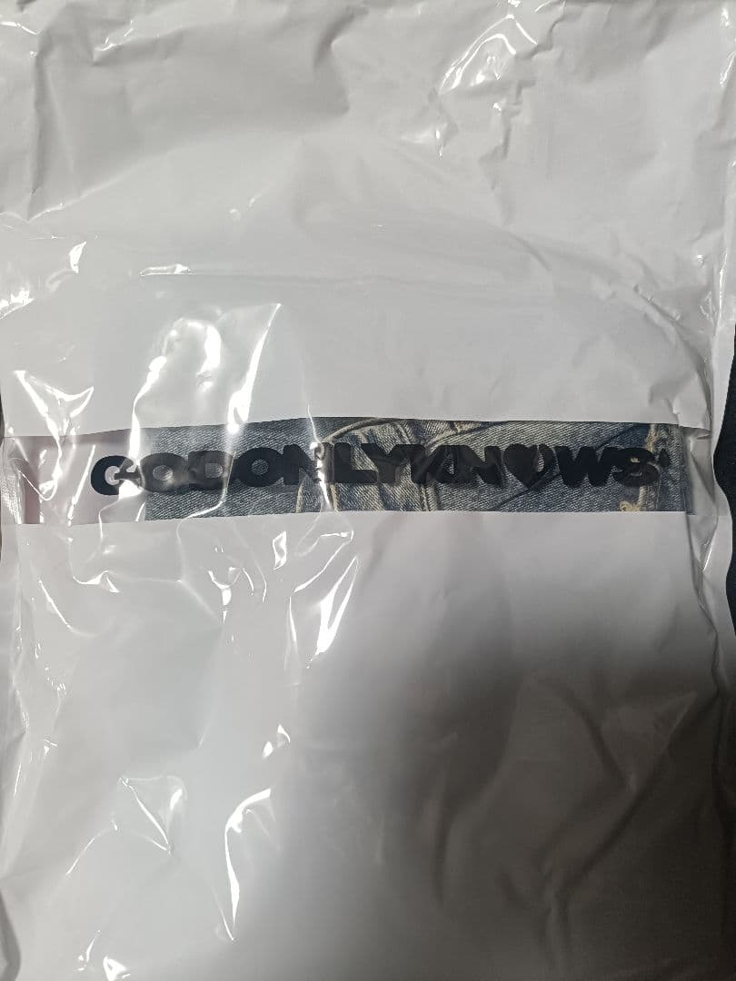 GOD ONLY KNOWS DENIM PANTS Sサイズ