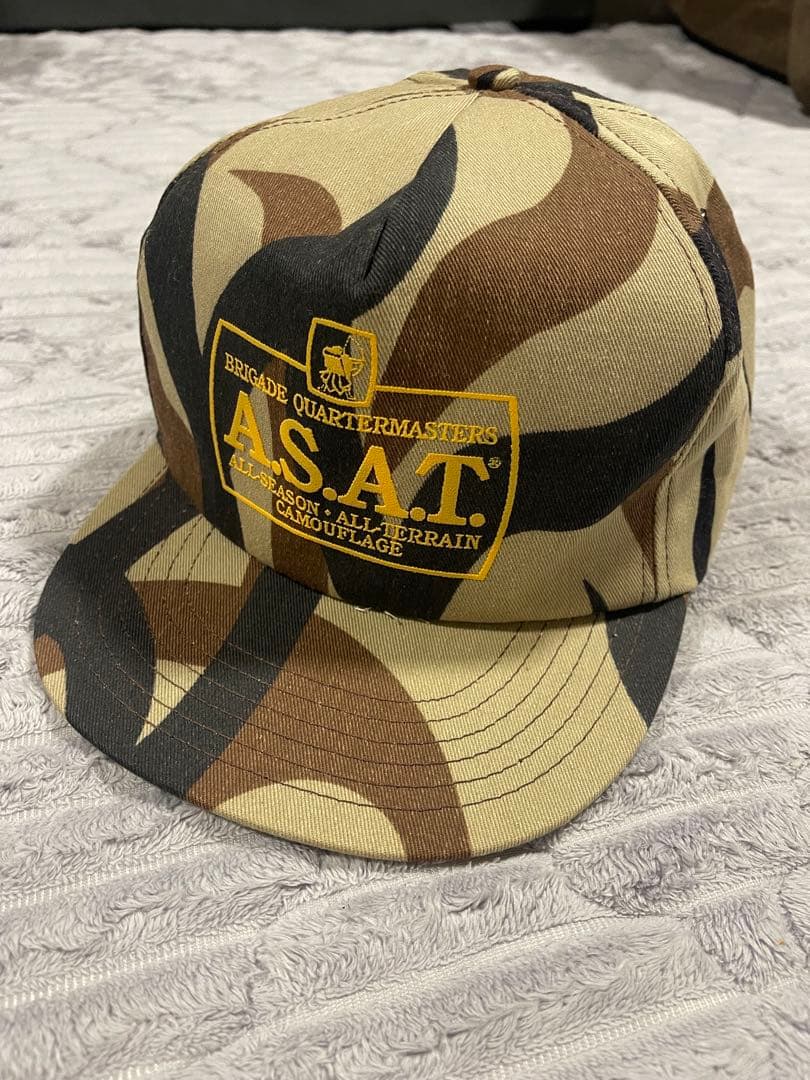 希少！！レア！！A.S.A.T. ８０年代　トライバルカモ　オールド　キャップ