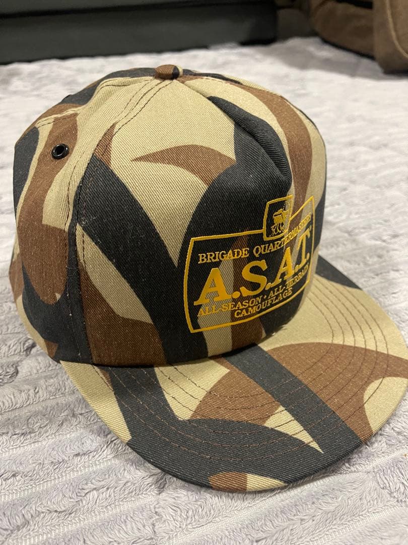 希少！！レア！！A.S.A.T. ８０年代　トライバルカモ　オールド　キャップ