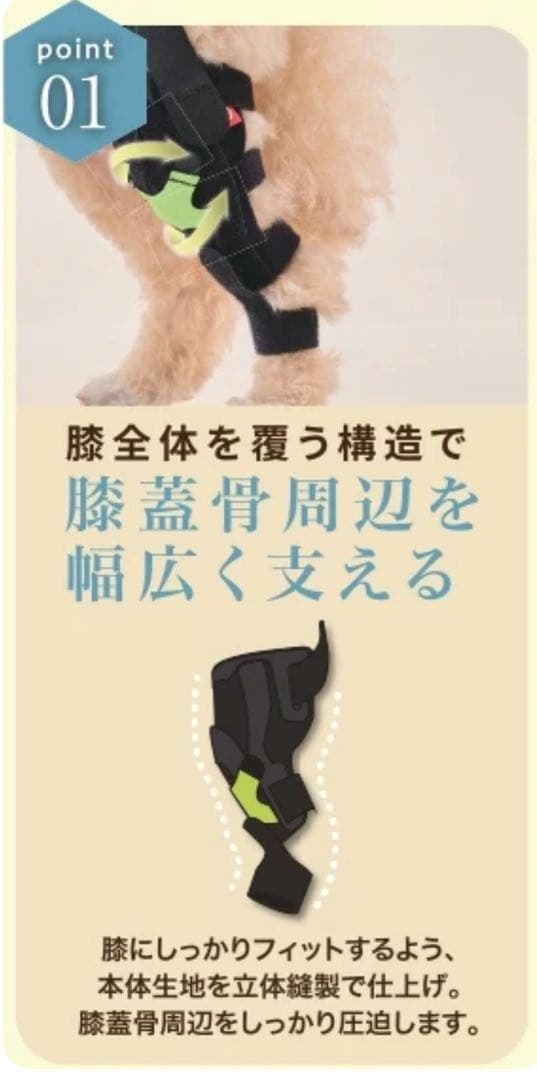 アニサポ ニー anifull 犬用 膝サポーター 前十字靭帯