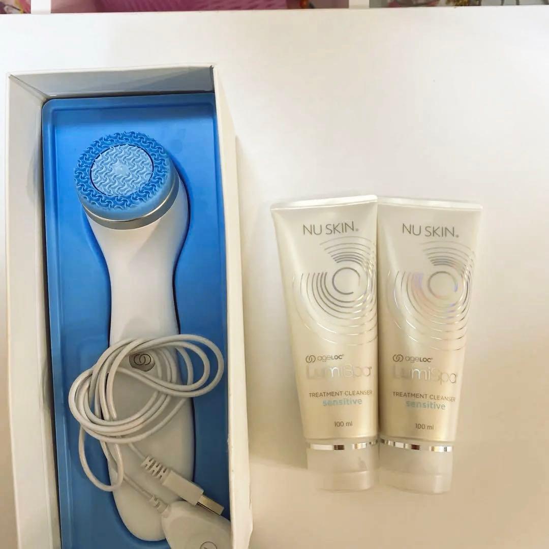 ニュースキン　ルミスパとクレンザー(デリケート)のセット