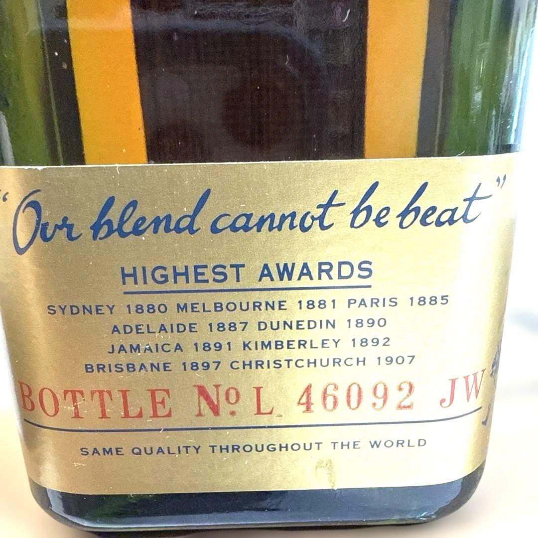 未開封古酒Johnnie Walker Blue Label スコッチウイスキー