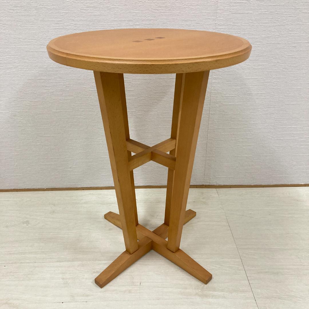 日進木工　サイドテーブル　コーヒーテーブル　木製　飛騨