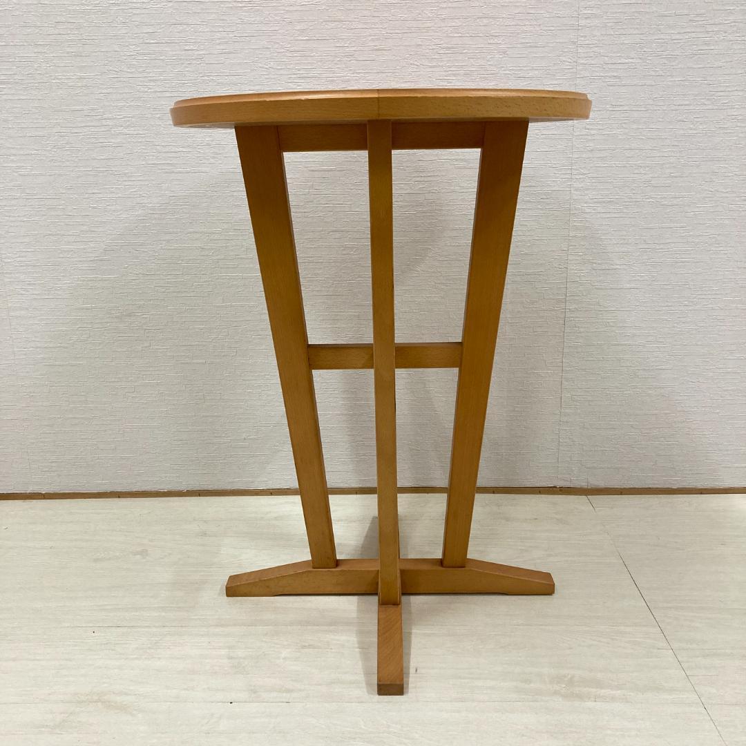 日進木工　サイドテーブル　コーヒーテーブル　木製　飛騨