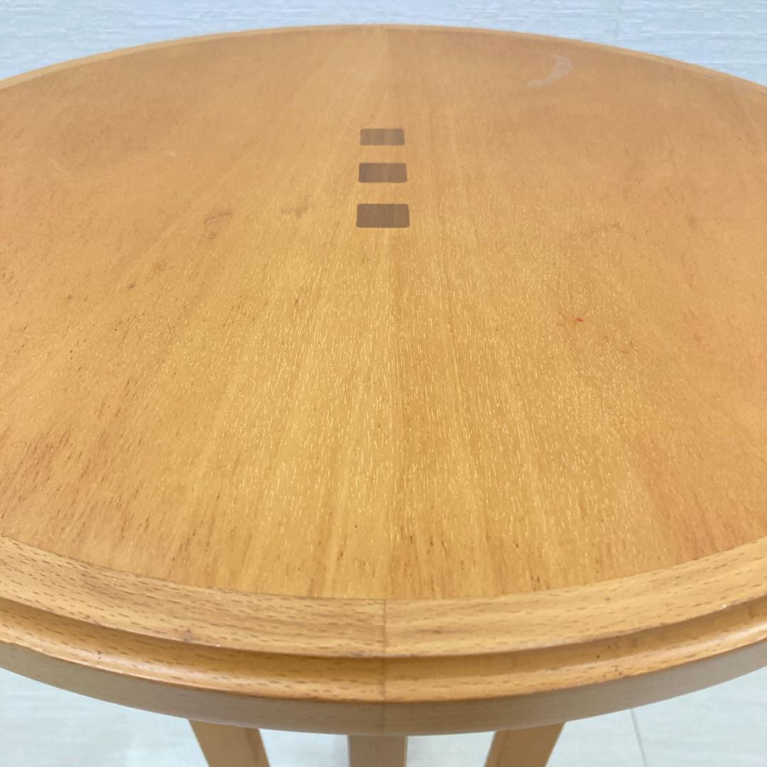 日進木工　サイドテーブル　コーヒーテーブル　木製　飛騨