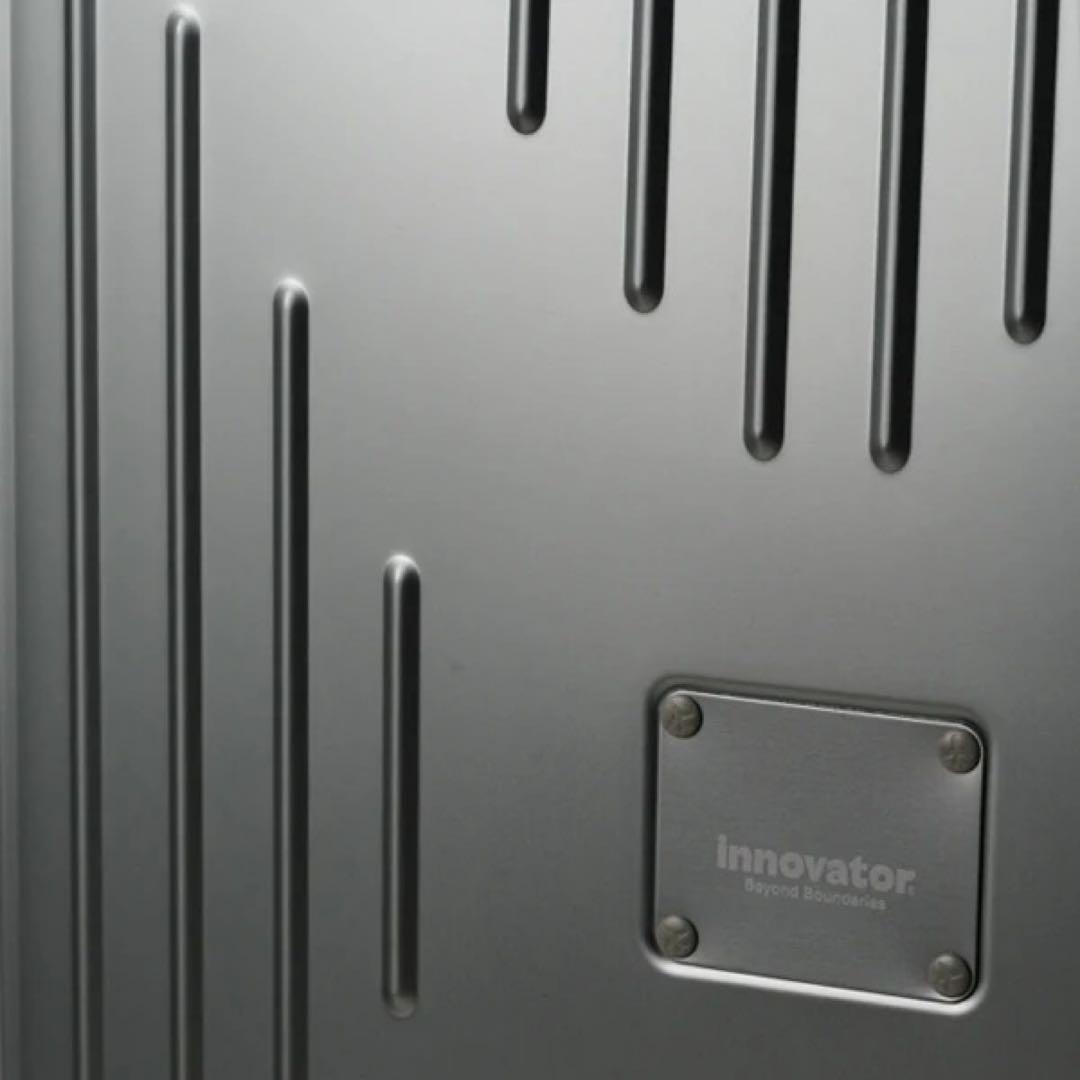 新型・新作・新品未使用 イノベーター・アルミキャリーケース・クールグレー・70L