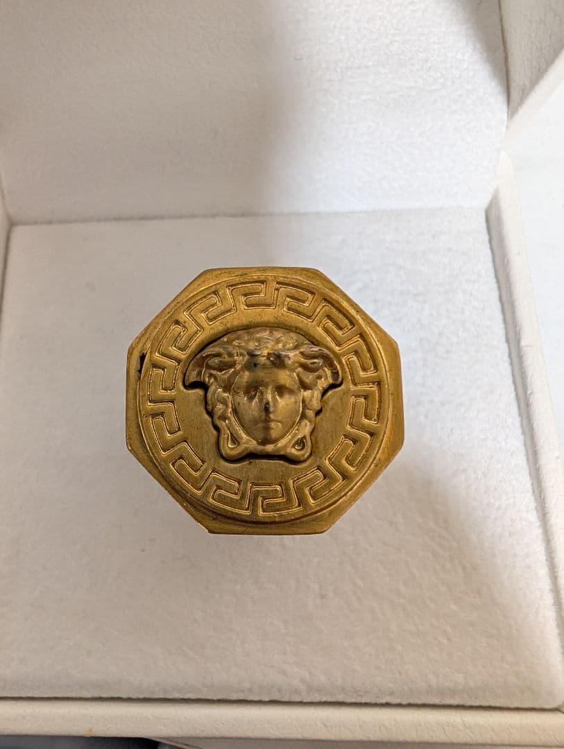 VERSACE メデューサ 八角形リング