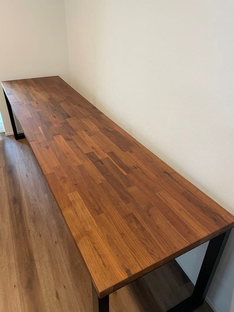 送料込 259cm KARLBY カールビー ウォールナット天板のみ IKEA