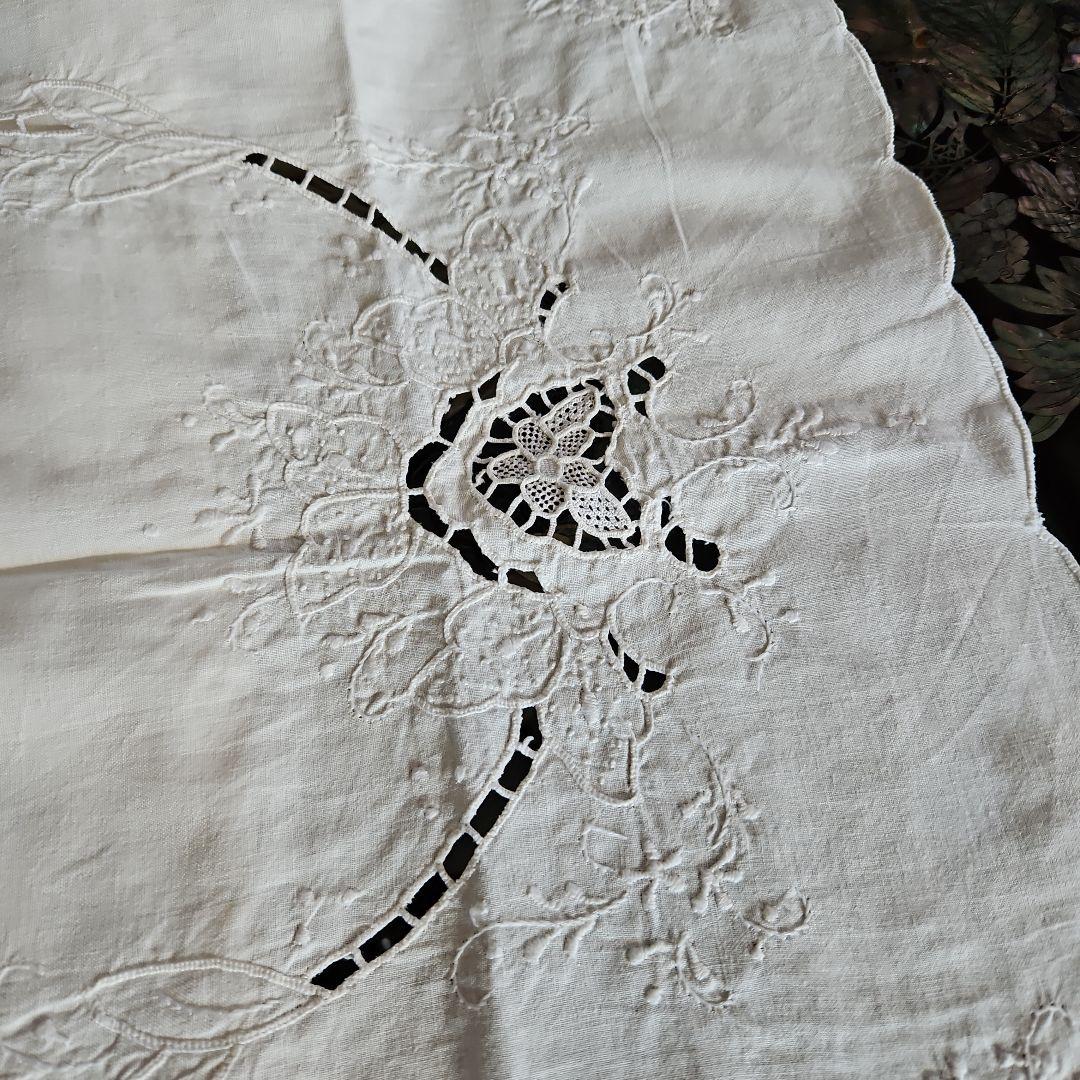 イギリスアンティークテーブルランナー