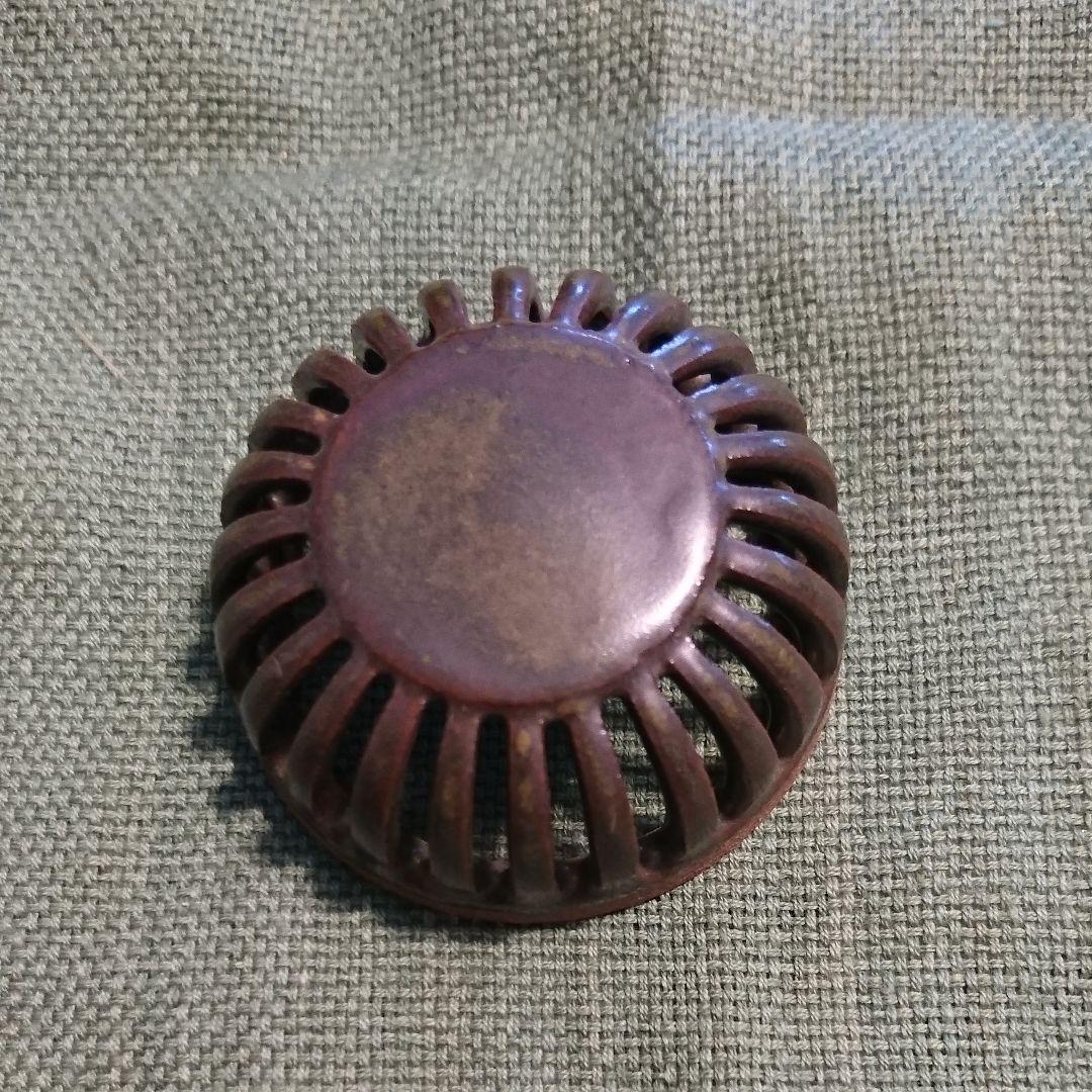 332) 香炉(3) 苗代川焼 窯元玉陶山 幹二郎作