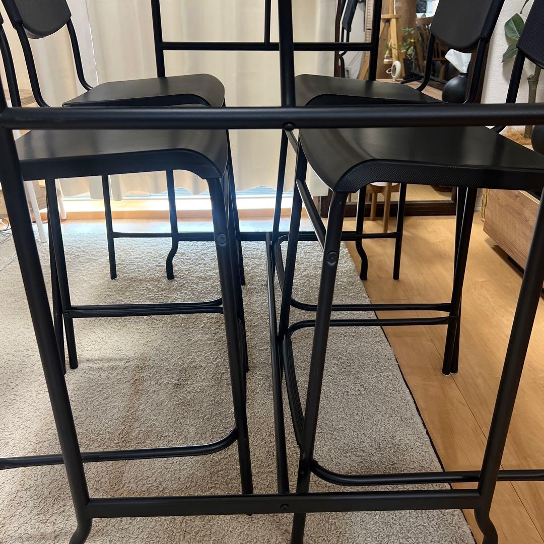 【美品】IKEA ホーヴェルード テーブル チェアセット