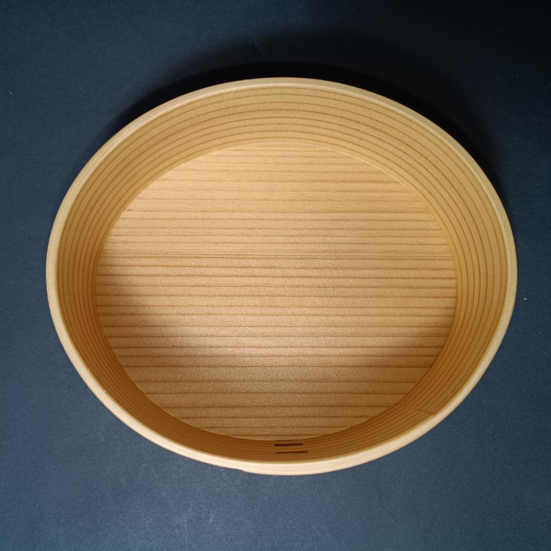 未使用　大館曲げわっぱ　ひな弁当　二段