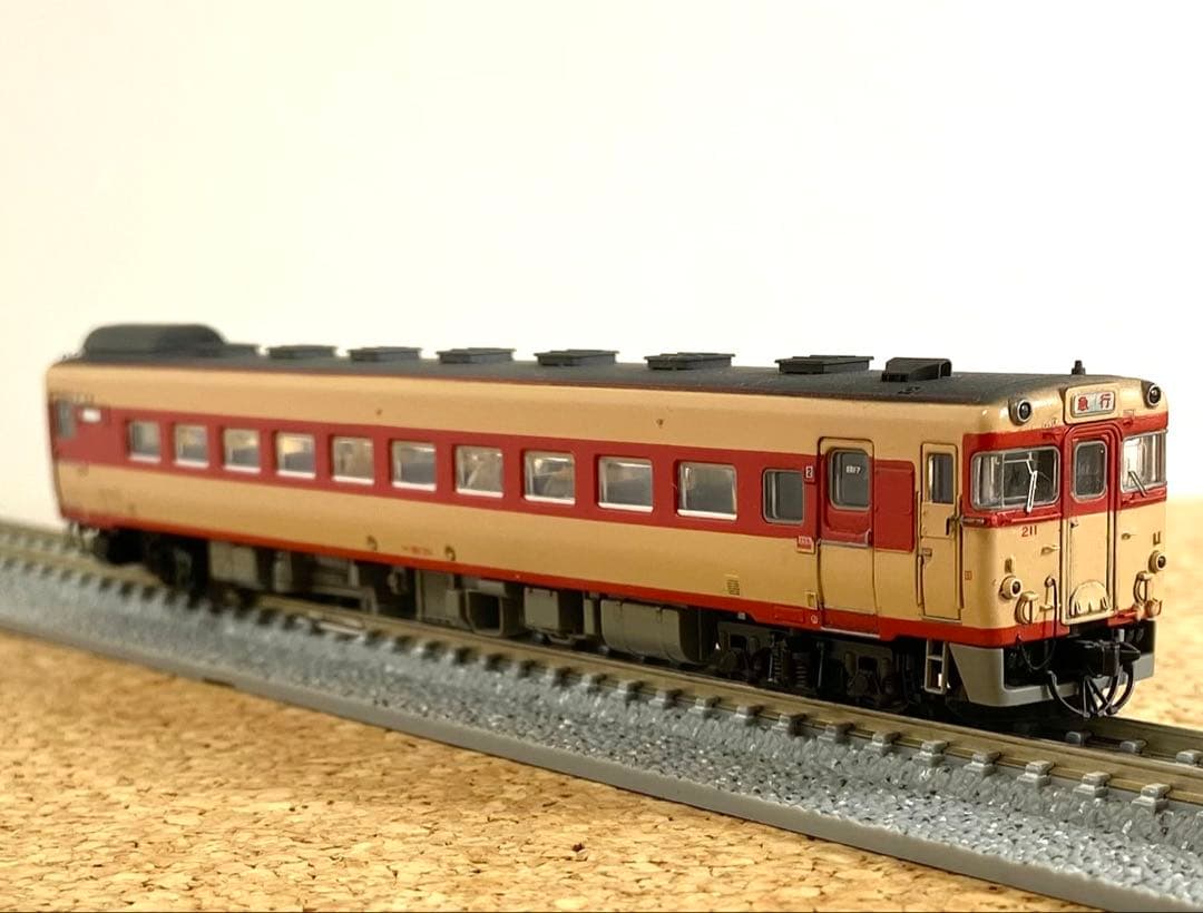 Nゲージ　TOMIX 国鉄 キハ56系急行ディーゼルカー６両ウェザリング加工車両