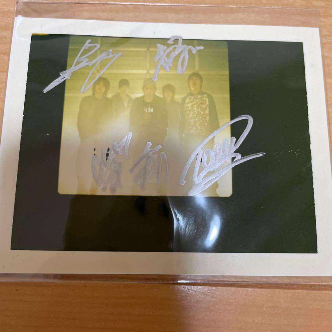 ONE OK ROCK 直筆サイン入りポラロイド