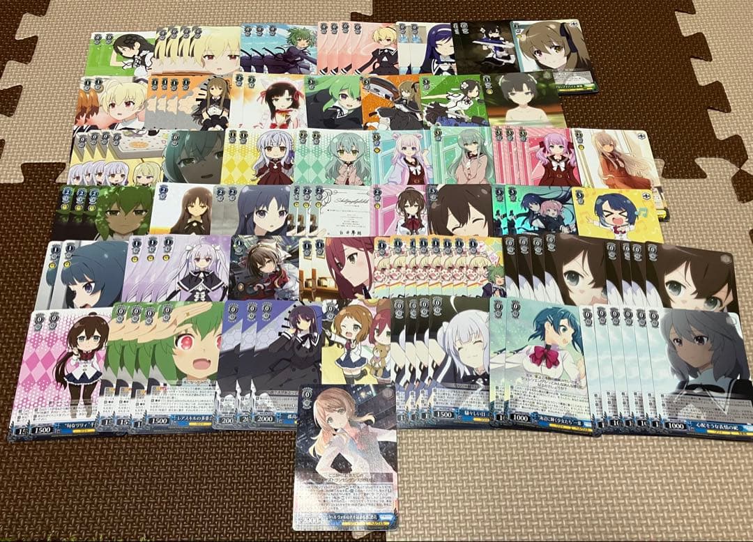 ヴァイスシュヴァルツ　WS 引退　アサルトリリィ　大量デッキパーツ