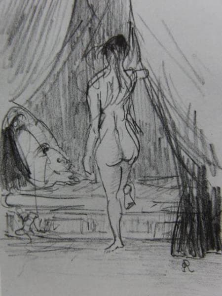 オディロン・ルドン、「VOLUPTE, FANTOME ELASTIQUE」