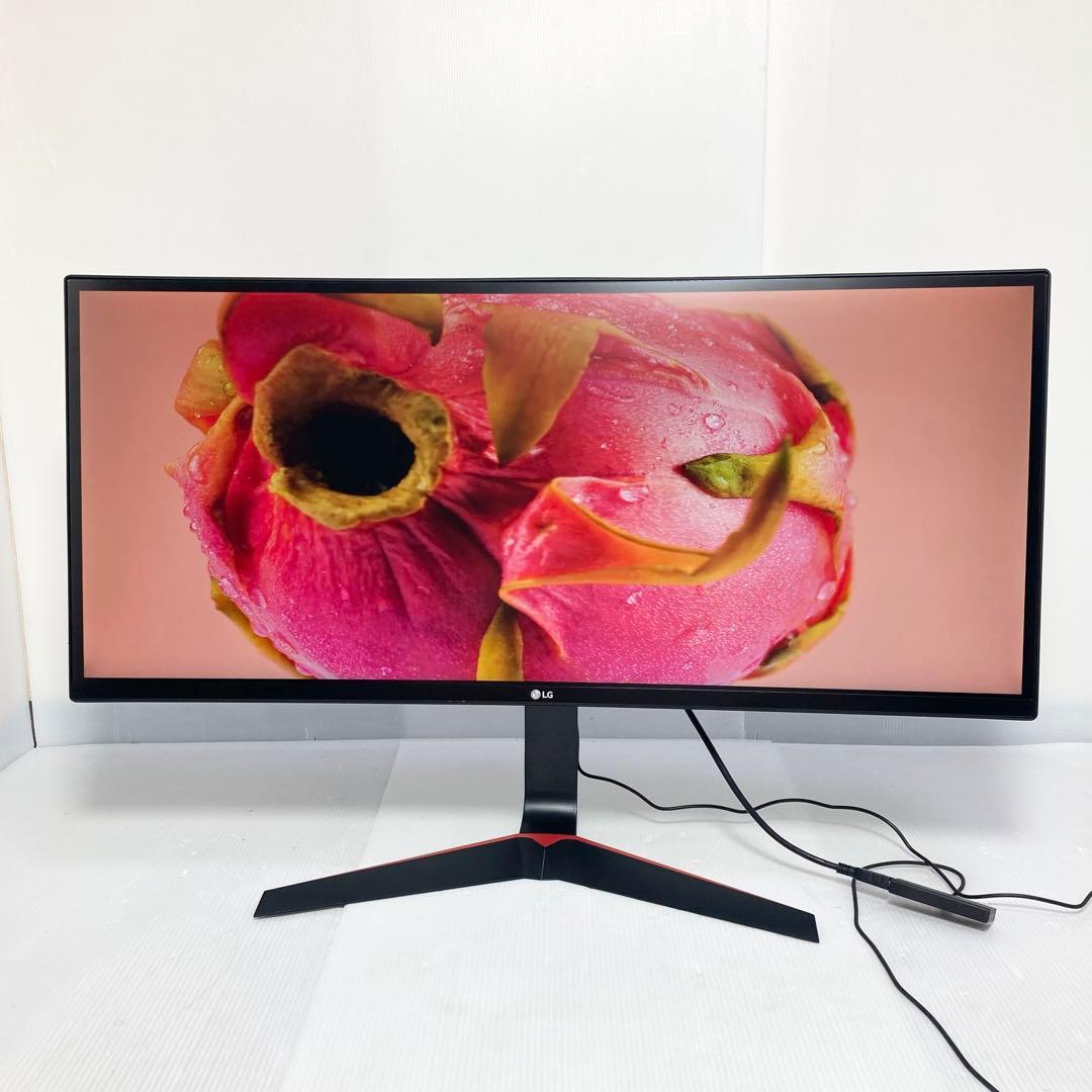 極美品 LG 34インチ 湾曲ゲーミングモニター 34UC70GA 2020年製