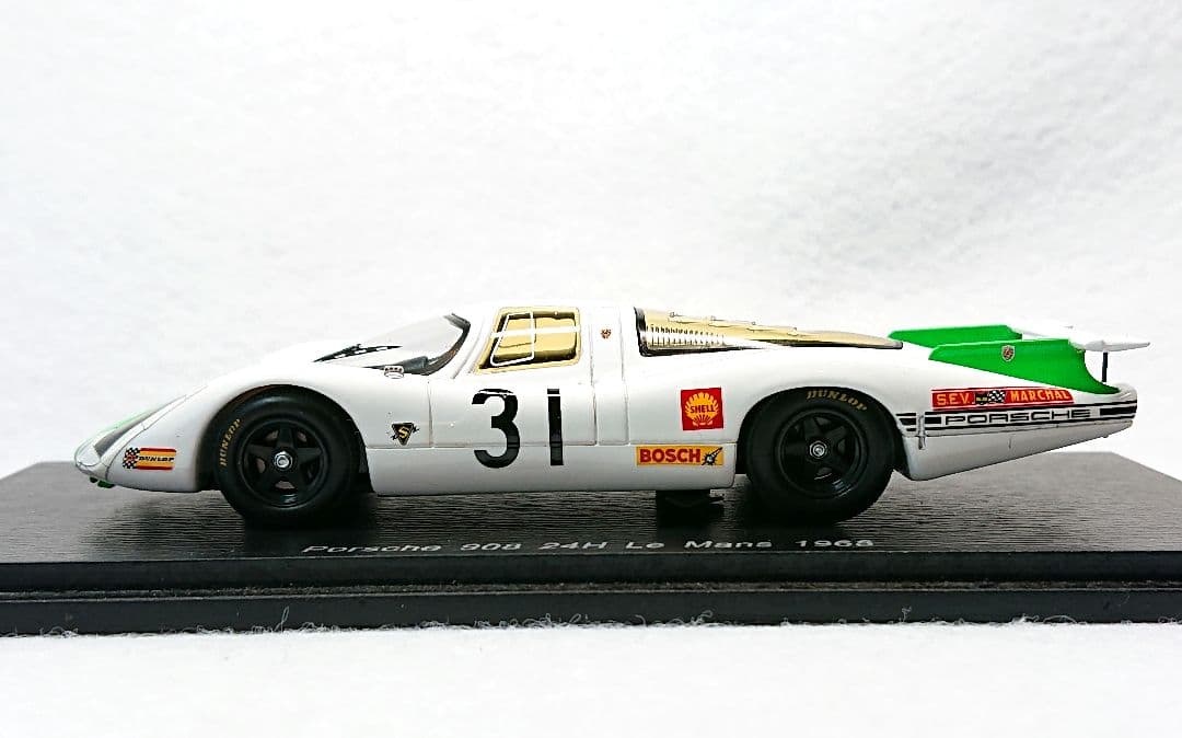 スパーク 1/43 ポルシェ 908 #31 P.P LM1968