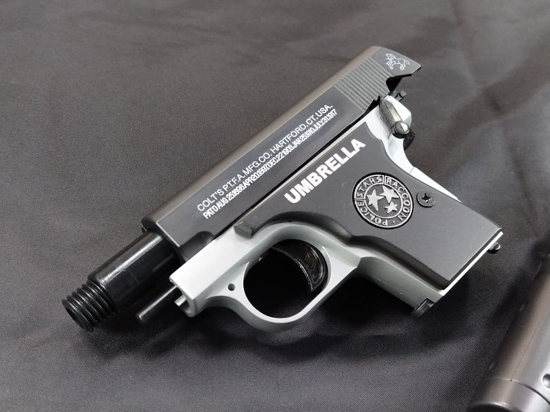 UMBRELLA バイオハザード風/25AUTO/エアコキ/オリジナルグリップ