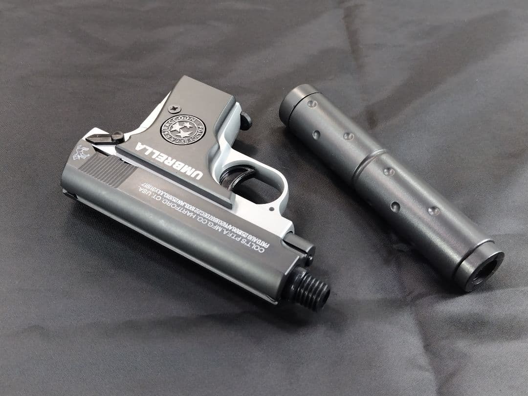 UMBRELLA バイオハザード風/25AUTO/エアコキ/オリジナルグリップ