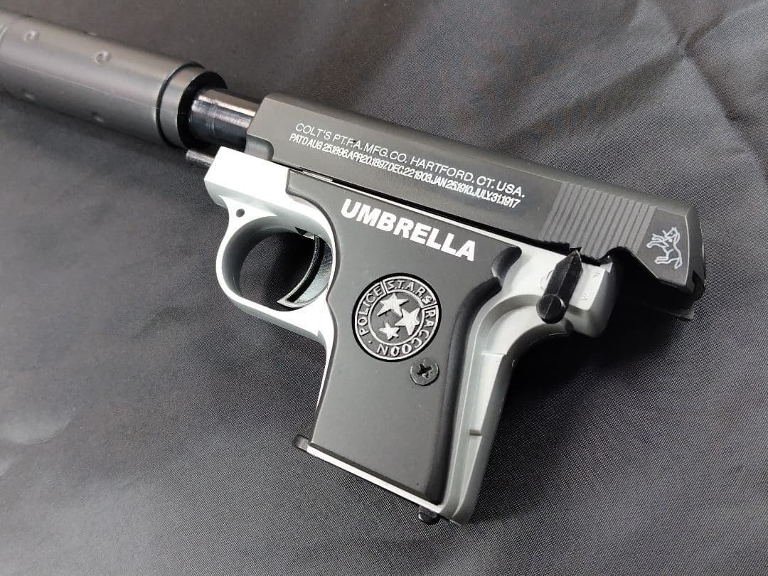 UMBRELLA バイオハザード風/25AUTO/エアコキ/オリジナルグリップ