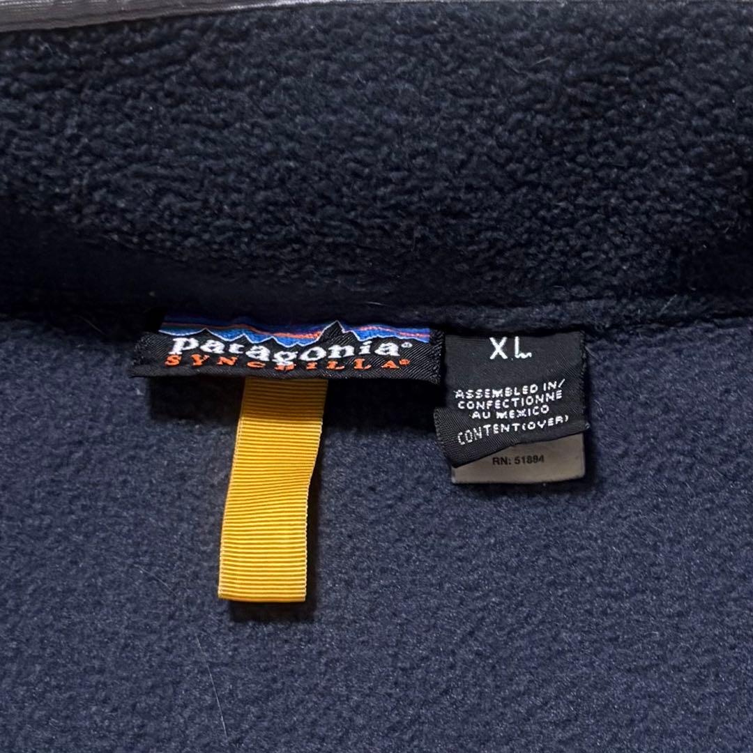 激XL 黒 90s Patagonia マースピアル パタゴニア スナップT