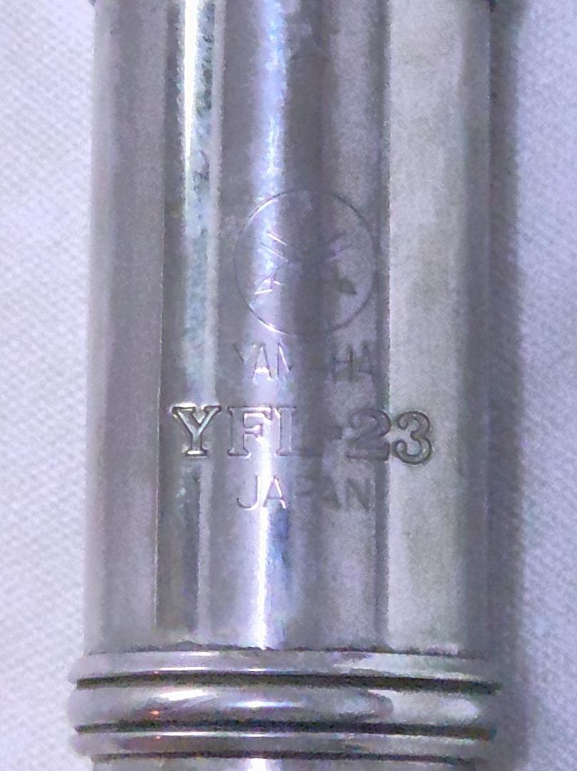 YAMAHA YFL-23 フルート ニッケルメッキ キー動作良好 #2424