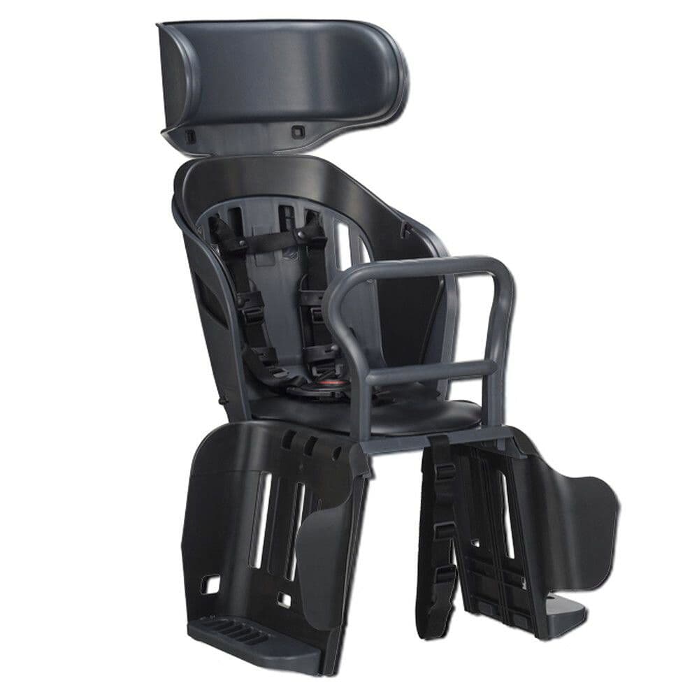 【Greeen】自転車 後ろ子供乗せ ポポラモア チャコール