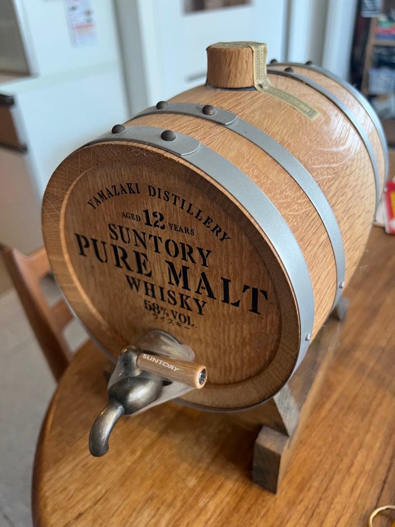 こ*う様 サントリー　ピュアモルトウイスキー ミニバレル12年 ギフトパッケージ