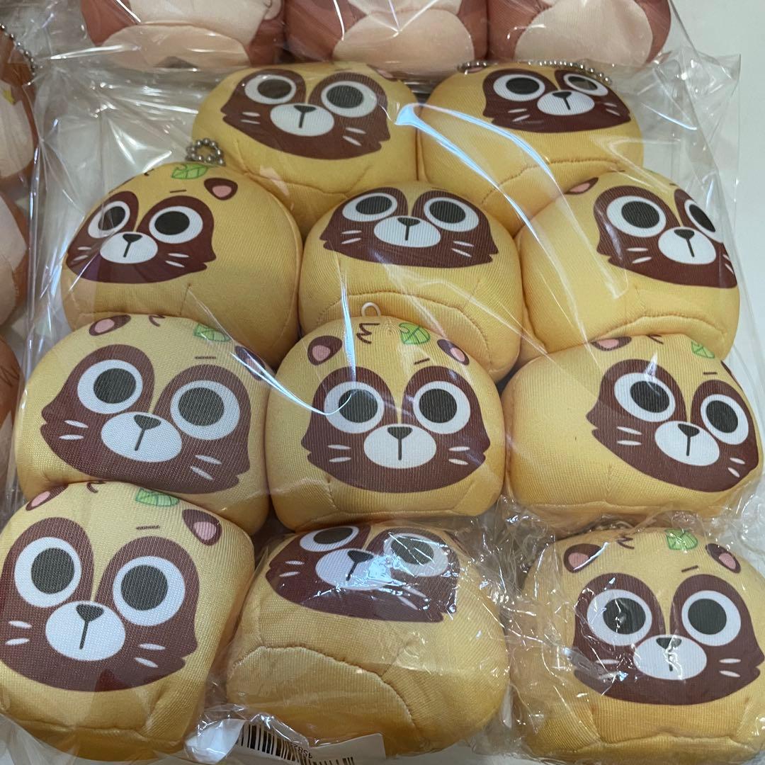 H1.浦島坂田船 うらたぬき おまんじゅう ビーズ マスコット カバー