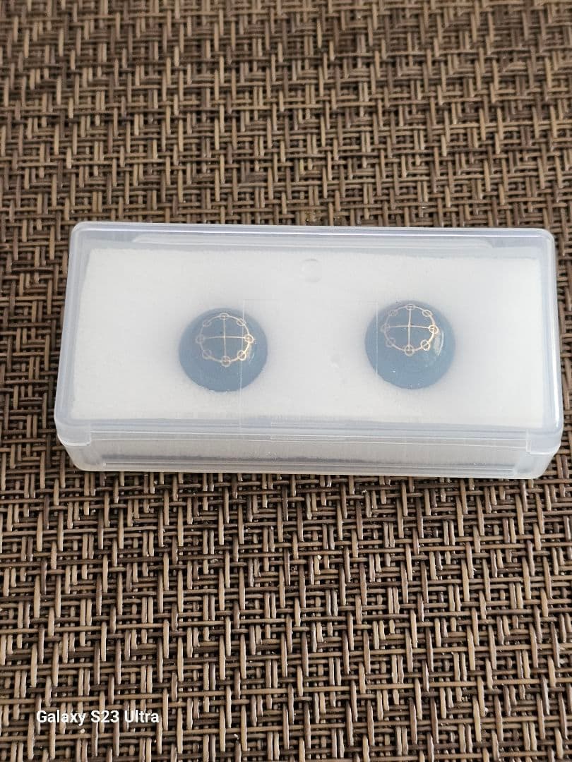 出雲瑪瑙碧玉１２mm　カタカムナ文字