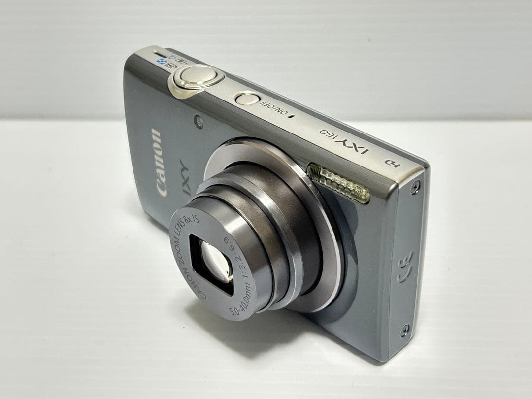 446 完動品 Canon IXY160 コンデジ シルバー PC2196