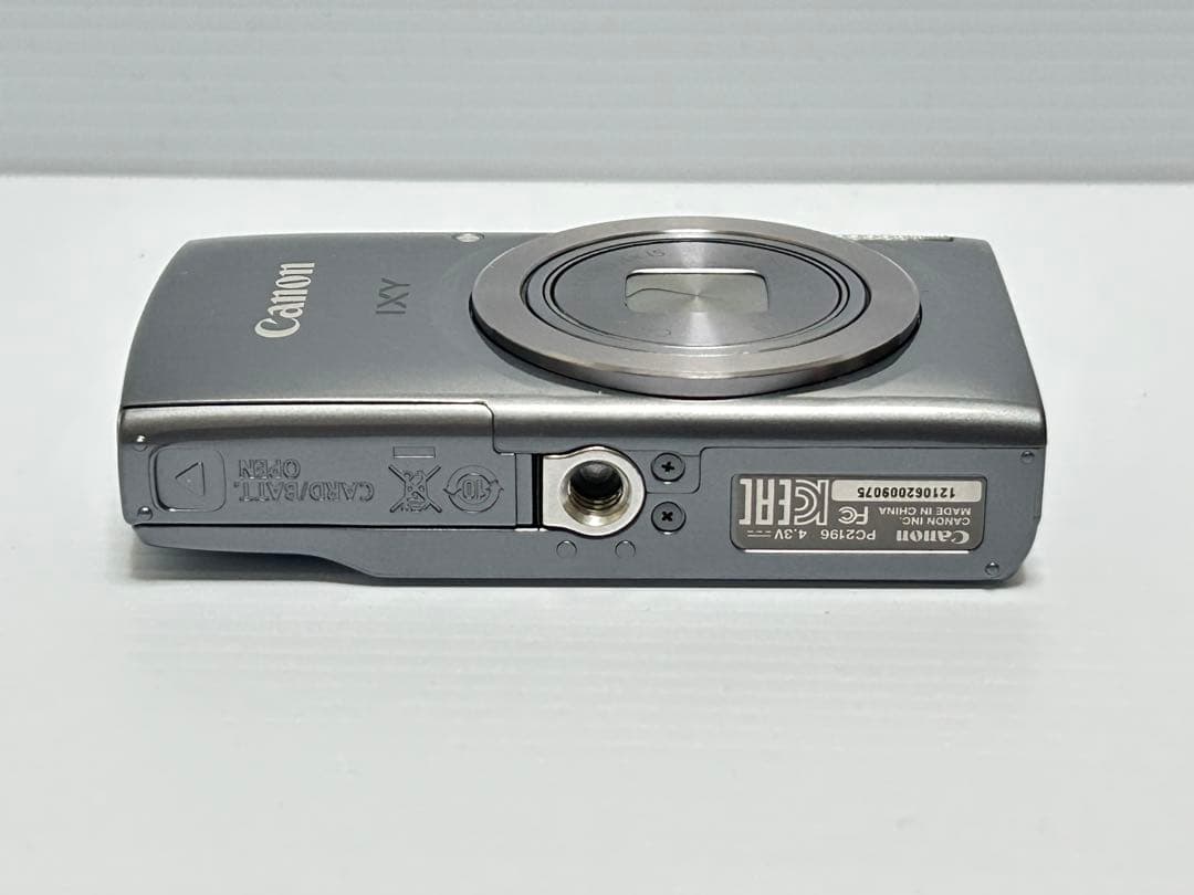 446 完動品 Canon IXY160 コンデジ シルバー PC2196