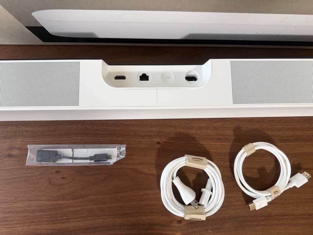 「Sonos Beam Gen 2 ホワイト 美品／箱・付属完備／送料無料」