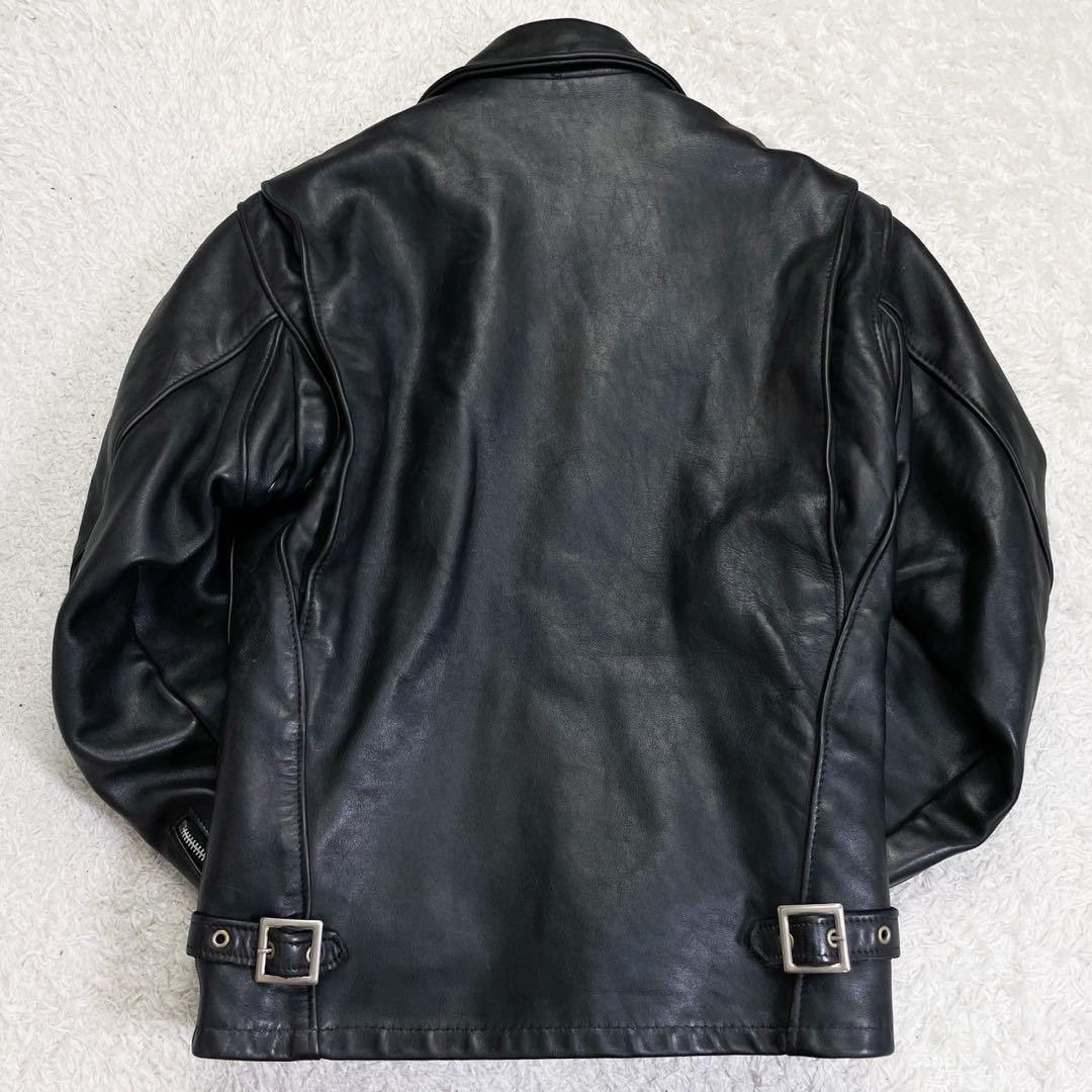 希少★shott レザージャケット ライダースジャケット ボアライナー付 34