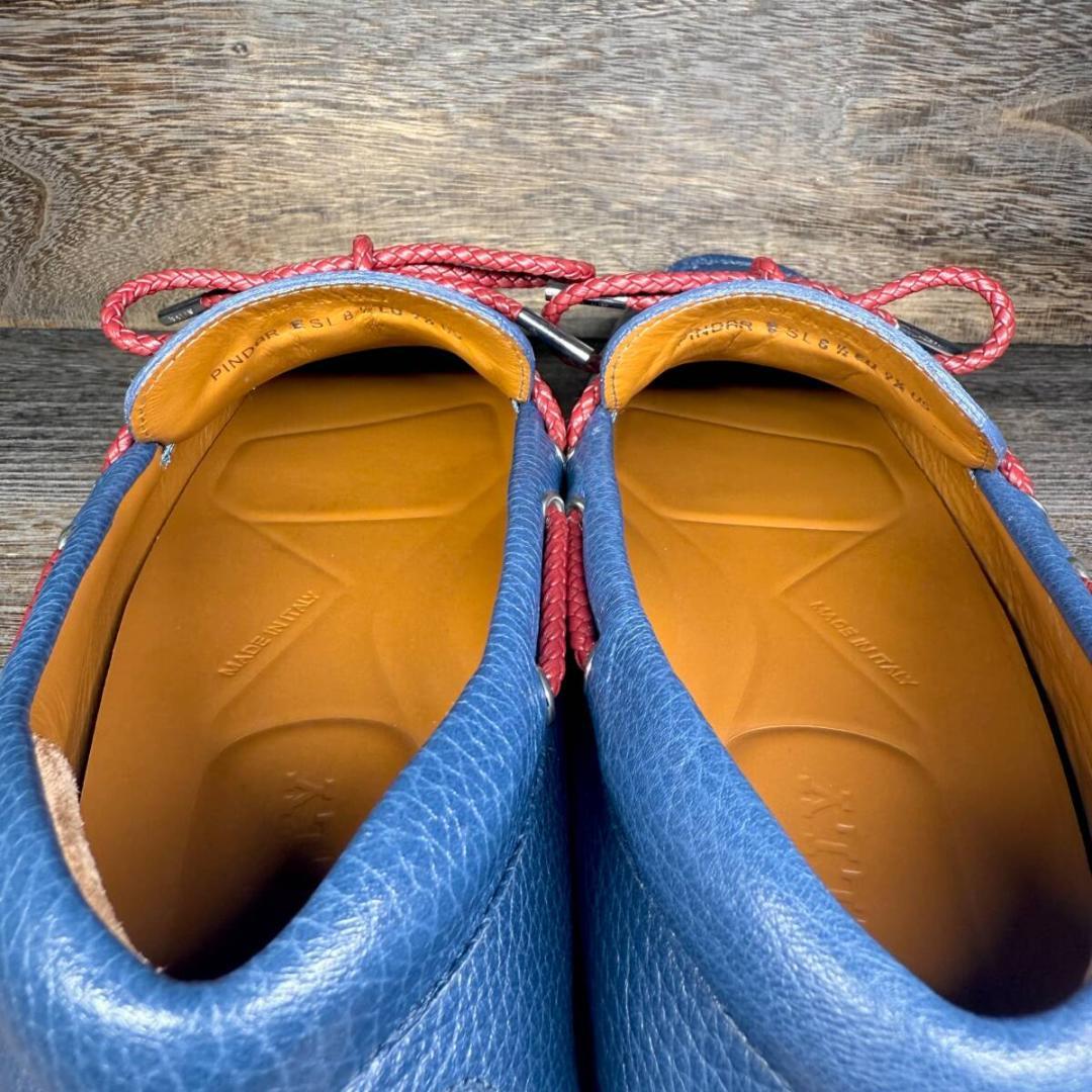 【展示未使用品】◆BALLY◆バリー 27.5cm ドライビングシューズ レザー