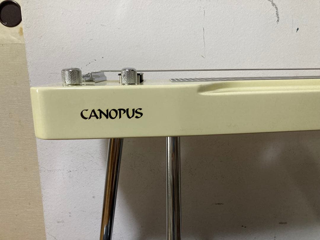 「美品」CANOPUS カノウプス8弦スチールギター　4脚　ケース付