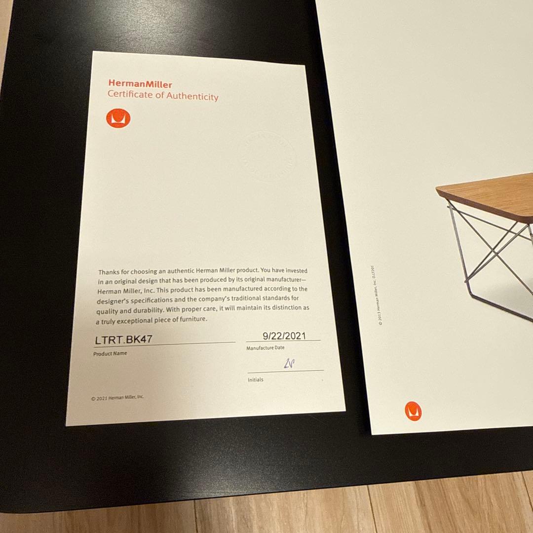 正規品 Eames Wire Base Table