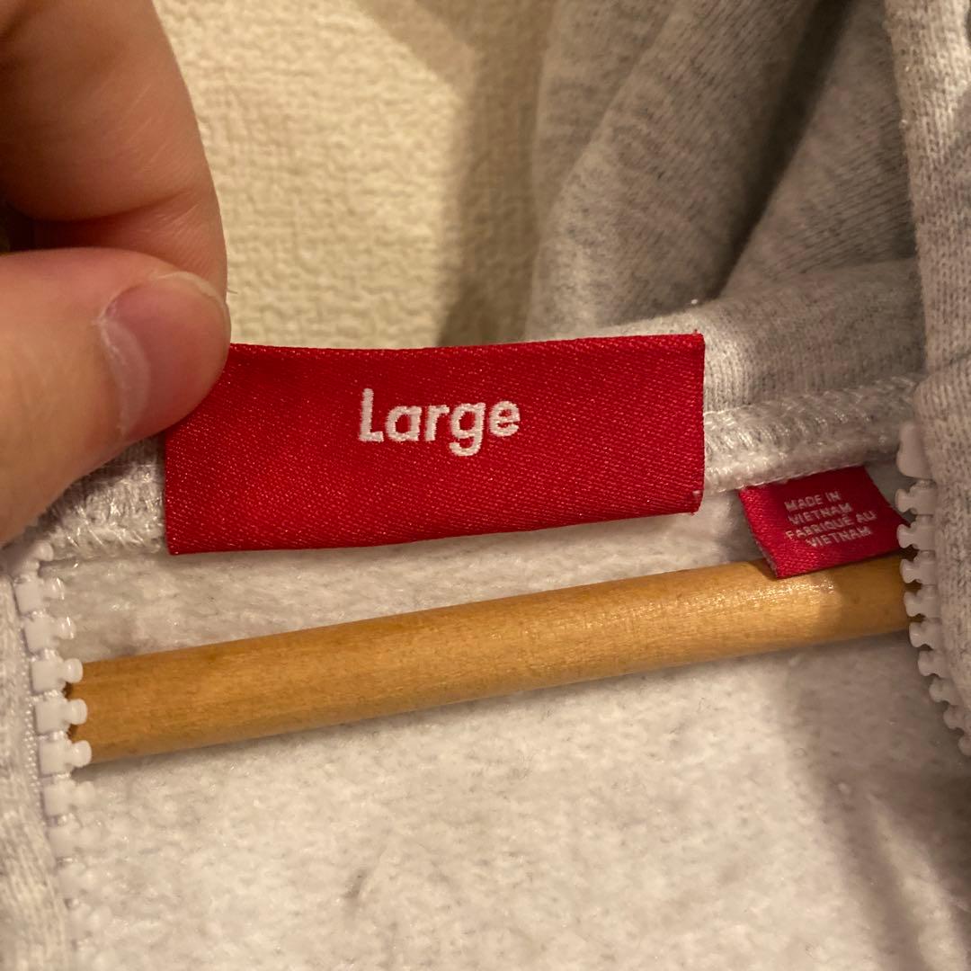 シュプリーム Work Zip Up Hooded Sweatshirt