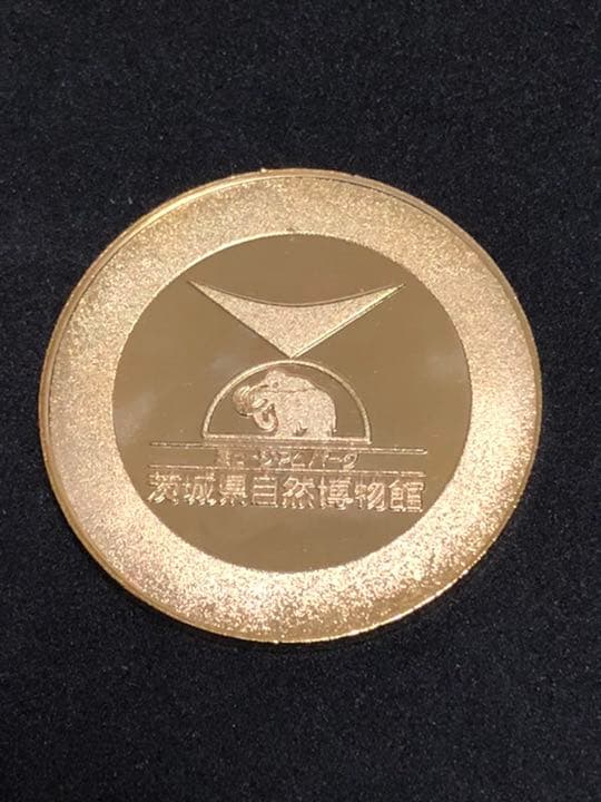 博物館2☆茨城★自然博物館9☆メガロドン★記念メダル☆茶平工業