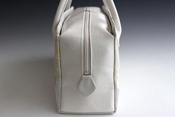 新品未使用 ！！特別セール！！京都 西陣 正絹 帯使用 利休バッグ 25918